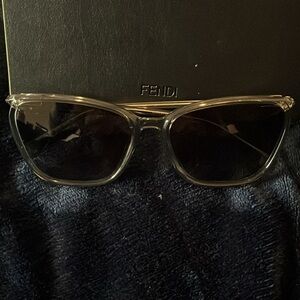 Fendi Roma Sunglasses Grey Shaded